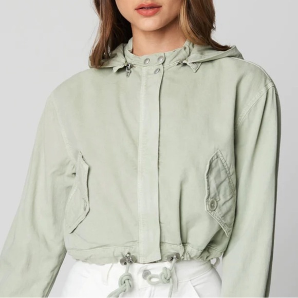 Blank NYC | Smoke Green Shirt Jacket / Shacket - Picture 6 of 15